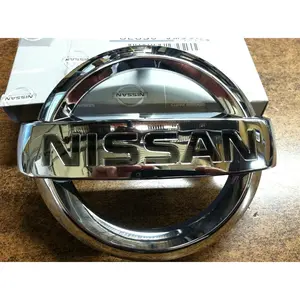 Nissan New OEM Front Grille Emblem - FITS Many Models Including Altima, Murano, Rogue, and Quest - Please See List Below for Complete Application Guide
