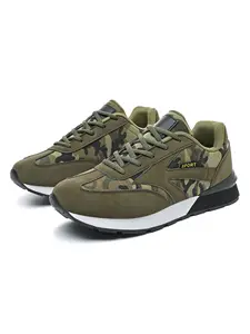 Men's Waterproof Casual Walking Shoes, Spring & Fall PU Leather Sports Sneakers, Anti-Slip Tennis Shoes for Men