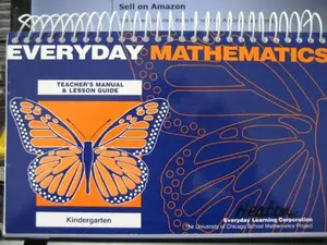 USED-Everyday Mathematics Teacher's Manual & Lesson Guide/ Kindergarten by unknown author (Unknown)