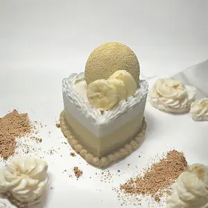 Banana Pudding Heart Soap 🍌🥮
