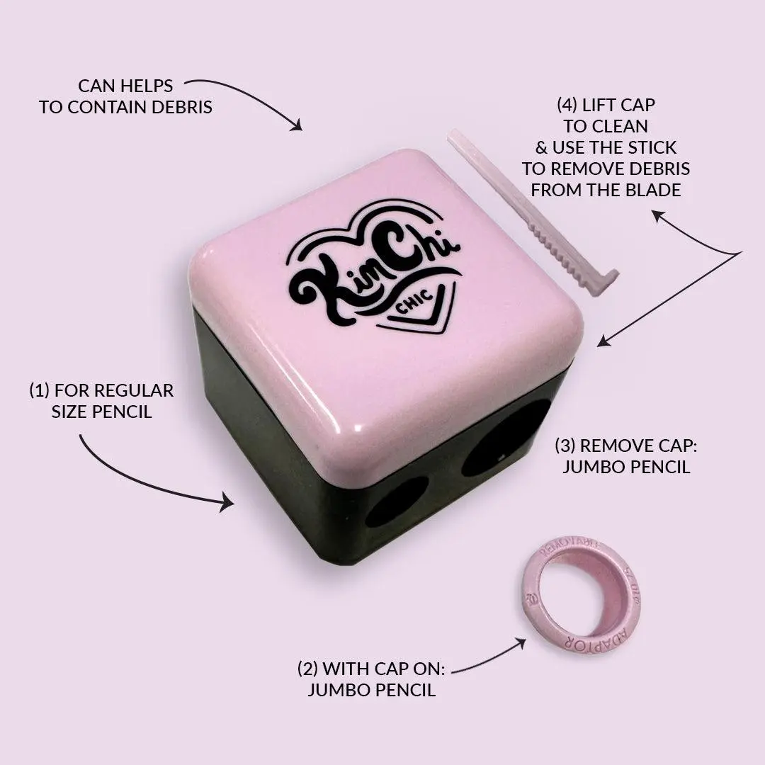 KimChi Chic Jumbo Sharpener Plastic Makeup Cosmetic