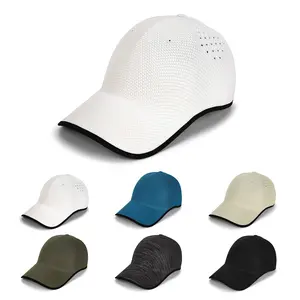 Unisex Casual Hat, Breathable & Sweat-Wicking, Ponytail Friendly, Reinforced Stitching, Durable, Adjustable Size, Foldable Smaller Than a Phone