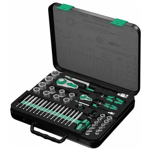 Wera Metric 1/4″ & 1/2″ Drive Speed Ratchet Socket/Bit Set (43-Piece)