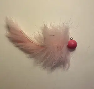 5 PACK – Light Pink 1/4 oz Twitching Jigs (Salmon, Steelhead, Bull Trout, Trout)