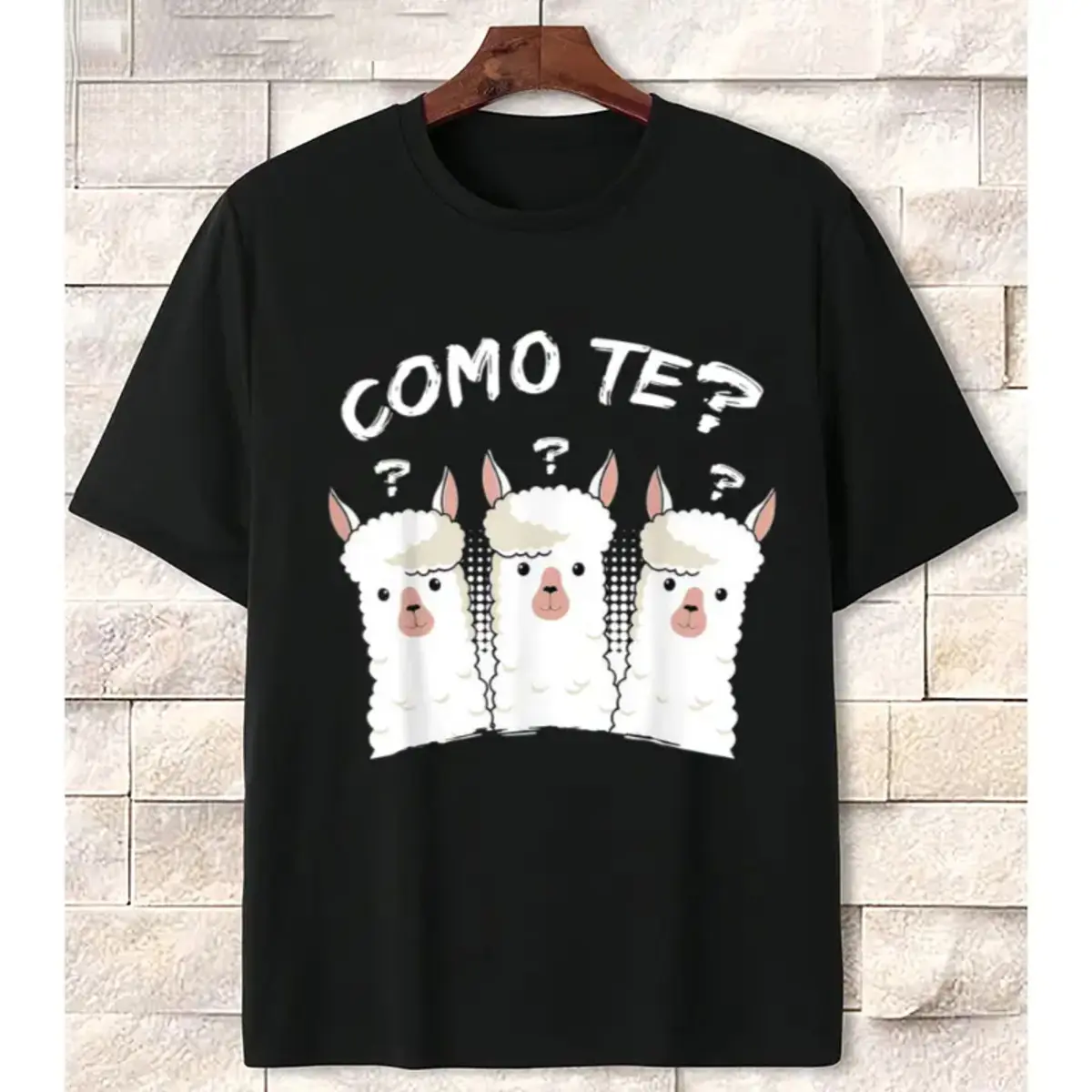 Como Te Llama Llama Tee Funny Spanish Gift Shirt
