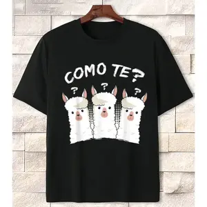 Como Te Llama Llama Tee Funny Spanish Gift Shirt