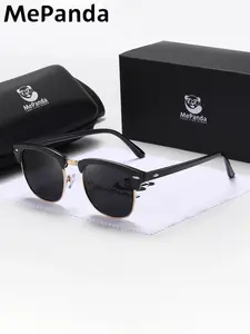 1 Pair Mepanda Unisex Cat Eye Full Frame Sunglasses, Quiet Luxury, Exuding Confidence, UV400