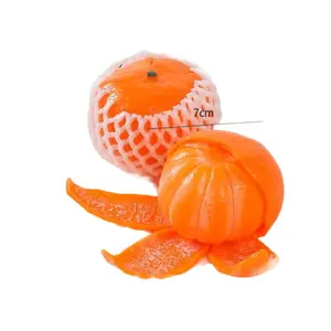 Peelable Orange Squishy Toy - Slow Rising Stress Relief Squeeze Fidget Toy Fidget Toy