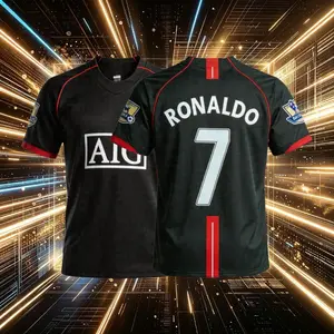 7# Cristiano Ronaldo 07 08 Home And Away Short And Long Sleeve Soccer Jersey Fans Version