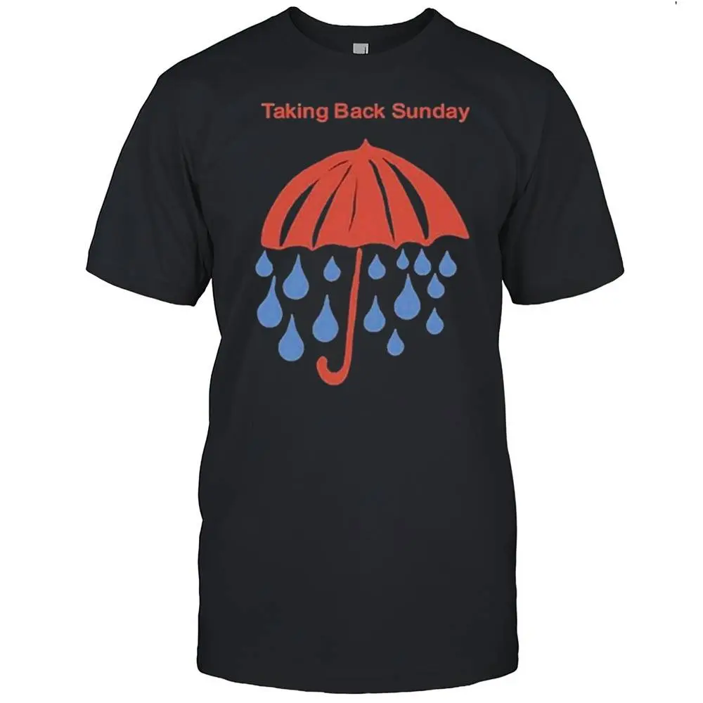 Umbrella Taking Back Sunday T-Shirt – Alternative Rock Band Graphic Tee, Official Concert Merch, Unisex Music Fan Shirt