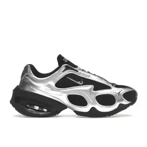 Nike Women's Air Max Muse Black Metallic Silver, from StockX