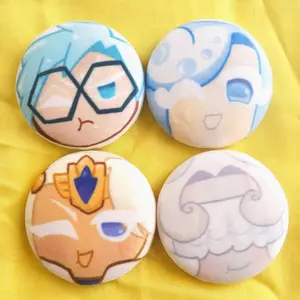 Cookie Run Kingdom Premonition of Doom Squishy 2.25 in. Plush Button Pins