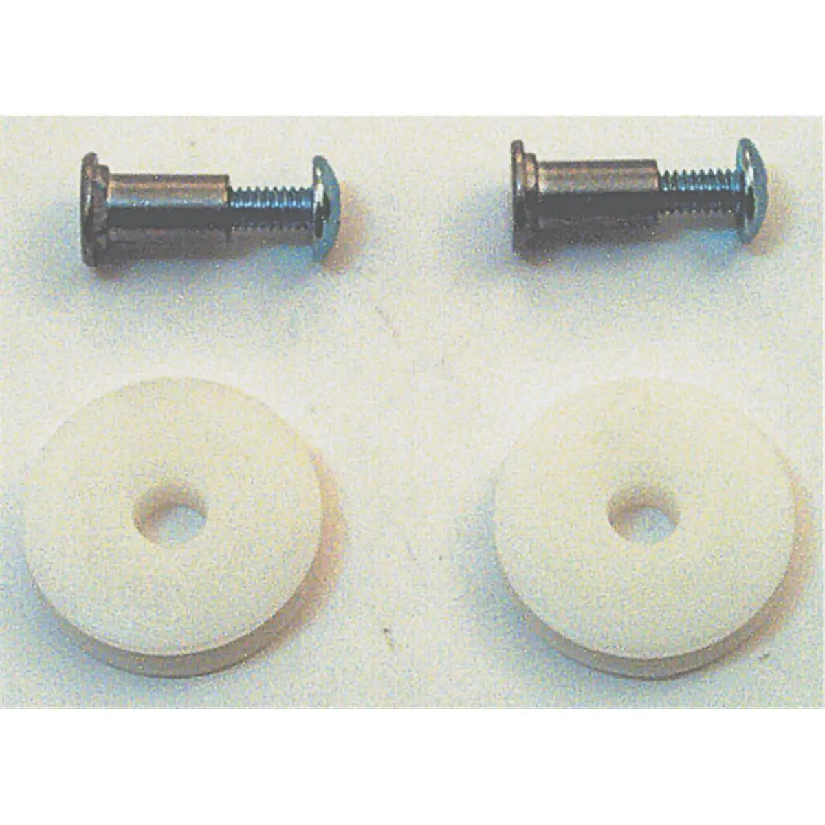 212 MAIN Door Hardware - Carded Adjustable Bottom-Mount Sliding Screen Roller Assembly with 1-Inch Nylon Wheels for Sailing Air Control, 2-Pack