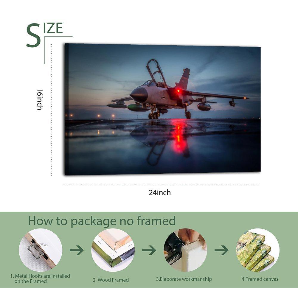 Military Fighter Poster for Tornado Poster Decorative Painting Canvas Wall Art Picture Print Modern Family Bedroom Decor