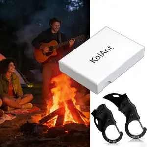 Mini Folding Pocket Knife Keychain, Utility EDC Knife, Portable High-Hardness Multi-Purpose Box Cutter for Camping, Backpacking & Everyday Carry Gift