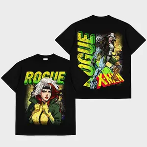 Rogue Premium Cotton T-Shirt, Untouchable Energy T-shirt, Character Image Comics Fans Shirt, Dark Superhero T-Shirt, Comic Book Fans T-Shirt, Superhero Graphic Tee