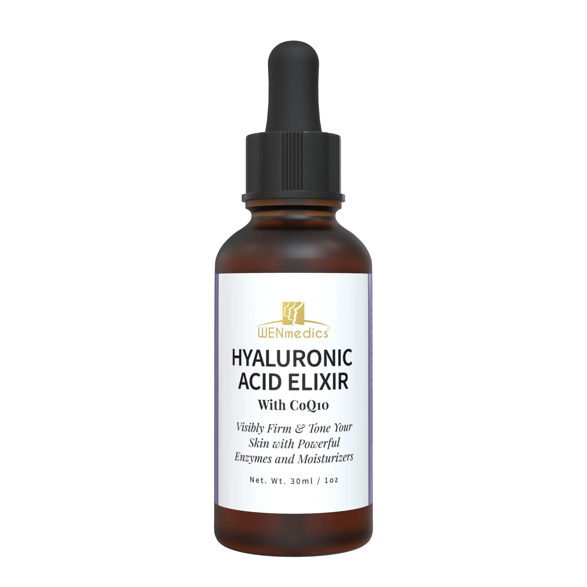 WENmedics Vegan Hyaluronic Acid Elixir with CoQ10 – Experience Rejuvenation! Antiaging elixir effectively plumps, hydrates, and enhances the appearance of fine lines, wrinkles, and skin texture Serum Skincare