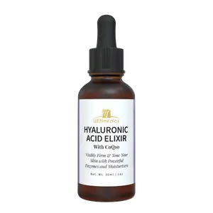 WENmedics Vegan Hyaluronic Acid Elixir with CoQ10 – Experience Rejuvenation! Antiaging elixir effectively plumps, hydrates, and enhances the appearance of fine lines, wrinkles, and skin texture Serum Skincare