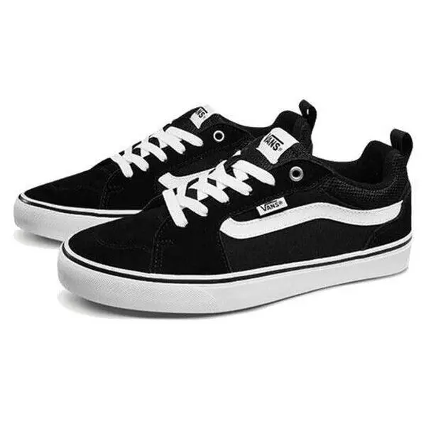 Vans Filmore Sneaker in Black/White Canvas | Men's Low-Top