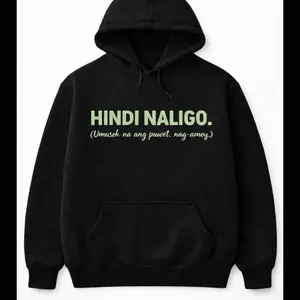 Hindi Naligo Hoodie