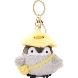 BY-098  cute penguin keychain Kawaii penguin stuffed animal keychain for men,women,kids.backpack pendants…
