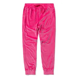 Jeffree Star Cosmetics Velour Joggers - Unisex Slim Fit, Super Soft Fabric Blend, Monochromatic Logo, Elastic Waist & Cuffs, Comfortable & Stylish