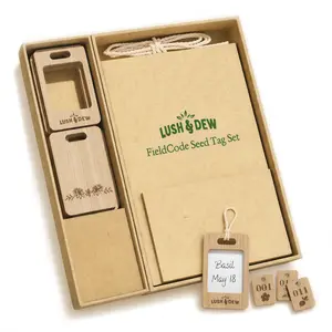 LUSH&DEW FieldCode Seed Tag Set