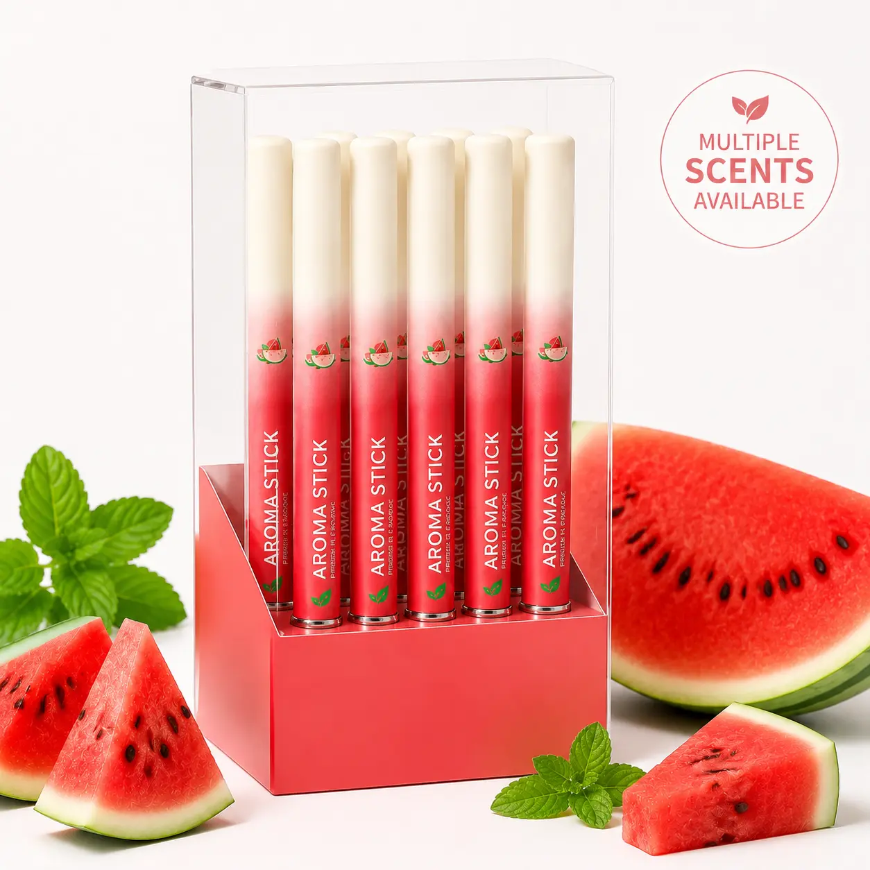 Nasal Stick, Portable Aroma Stick with Multiple Scents, Pocket Size Personal Fragrance Accessory, Travel Friendly Scent Collection