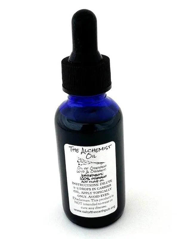 The Alchemist Oil – Organic Herbal Body Oil with Oregano & Clove for Skin & Massage