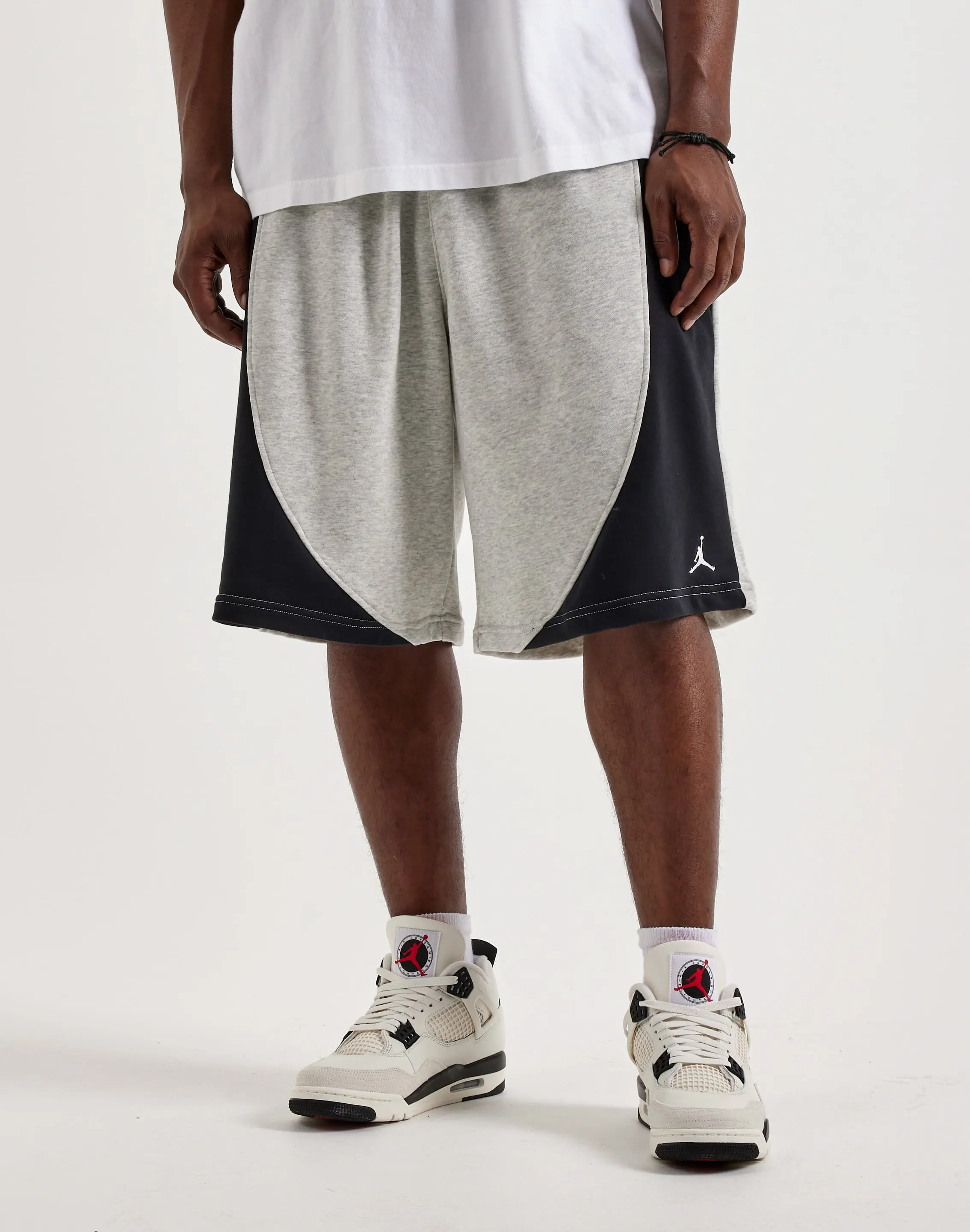 Mens Jordan Brooklyn Oversized Fleece Shorts