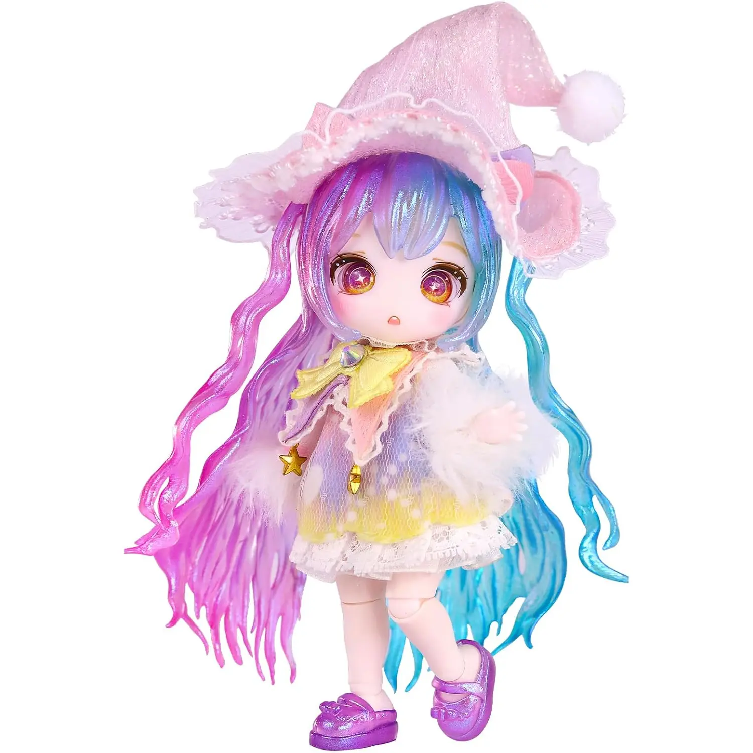 DBS Dream Fairy Constellation 13cm OB11 Maytree Doll Collectible Cute Animal Style Kawaii Toy Figures Birthday Gift for Kids