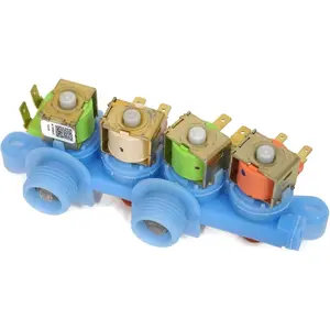 WH13X26637 GE Washer Quad Water Valve - Replaces WH13X24058, Not Universal