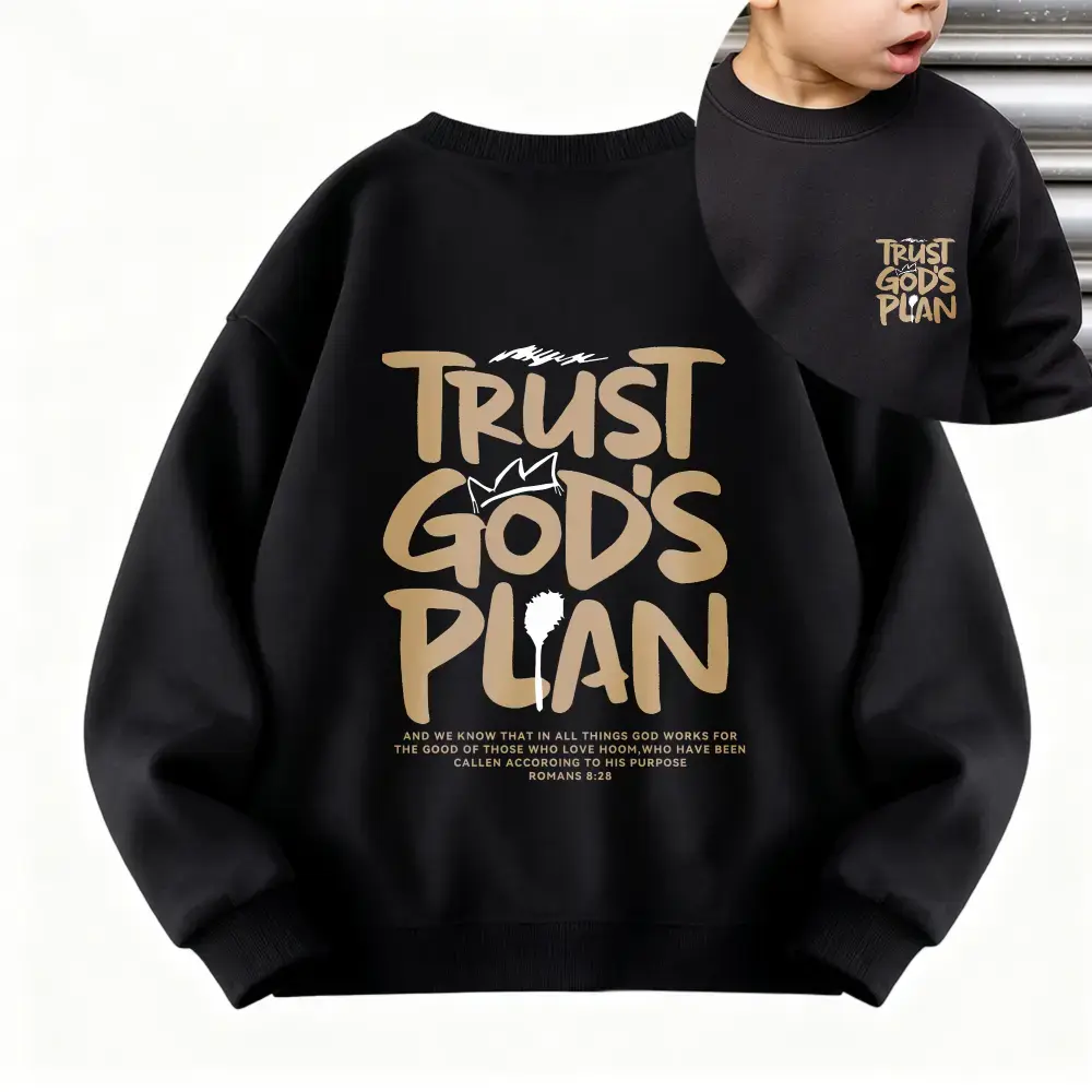 Boys' Casual Young Boy Ghost Face Pullover Sweatshirt, Gift for Holiday, Gift for Young Men for Women