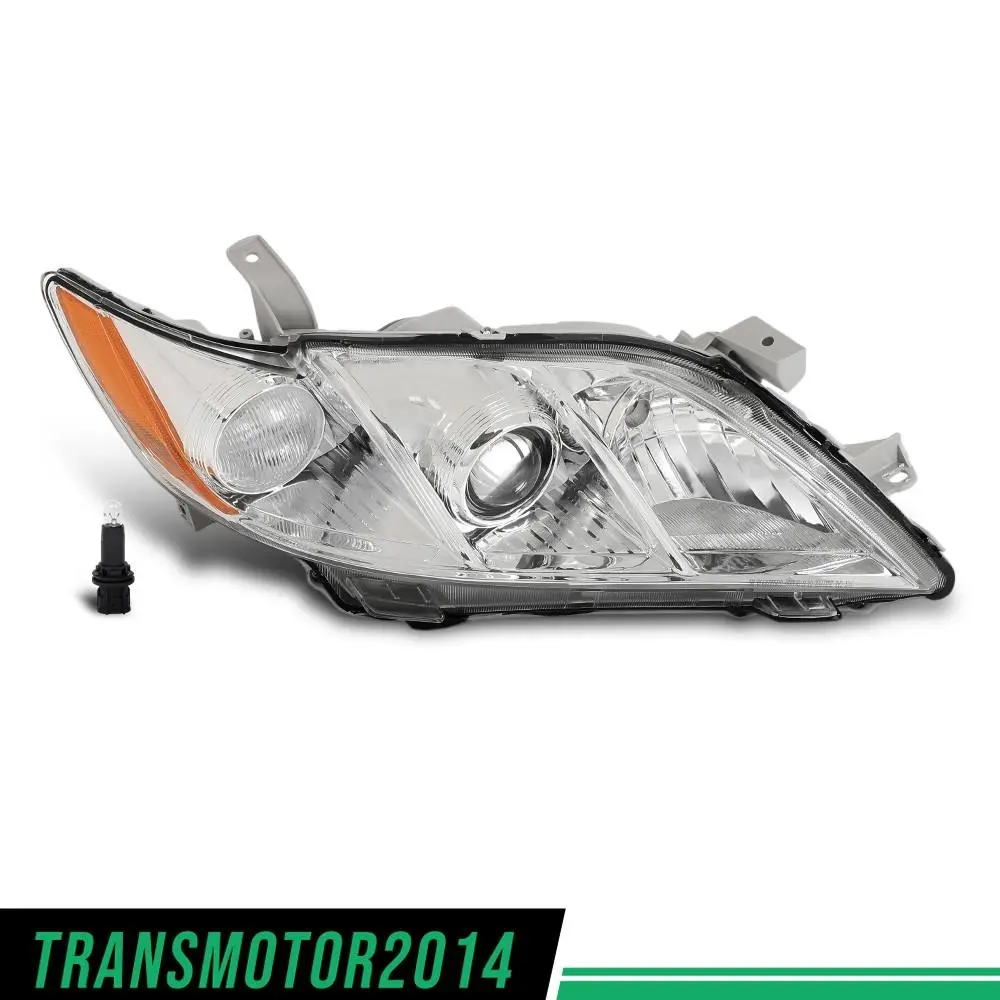 G-PLUS Motor Interior Fit For 2007-2009 Toyota Camry Halogen Headlight Assembly Right Passenger Side