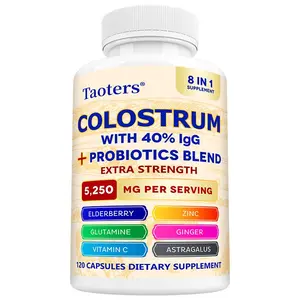 Colostrum Health Supplement with Probiotics to Support Gut Health and Immune Health 120 Capsules