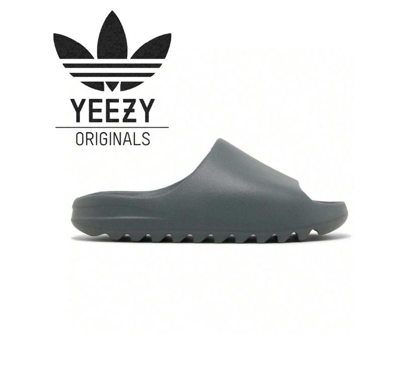 Adidas Yeezy Slide Slate Marine ID2349 Unisex Slippers Outdoor Shoes ...