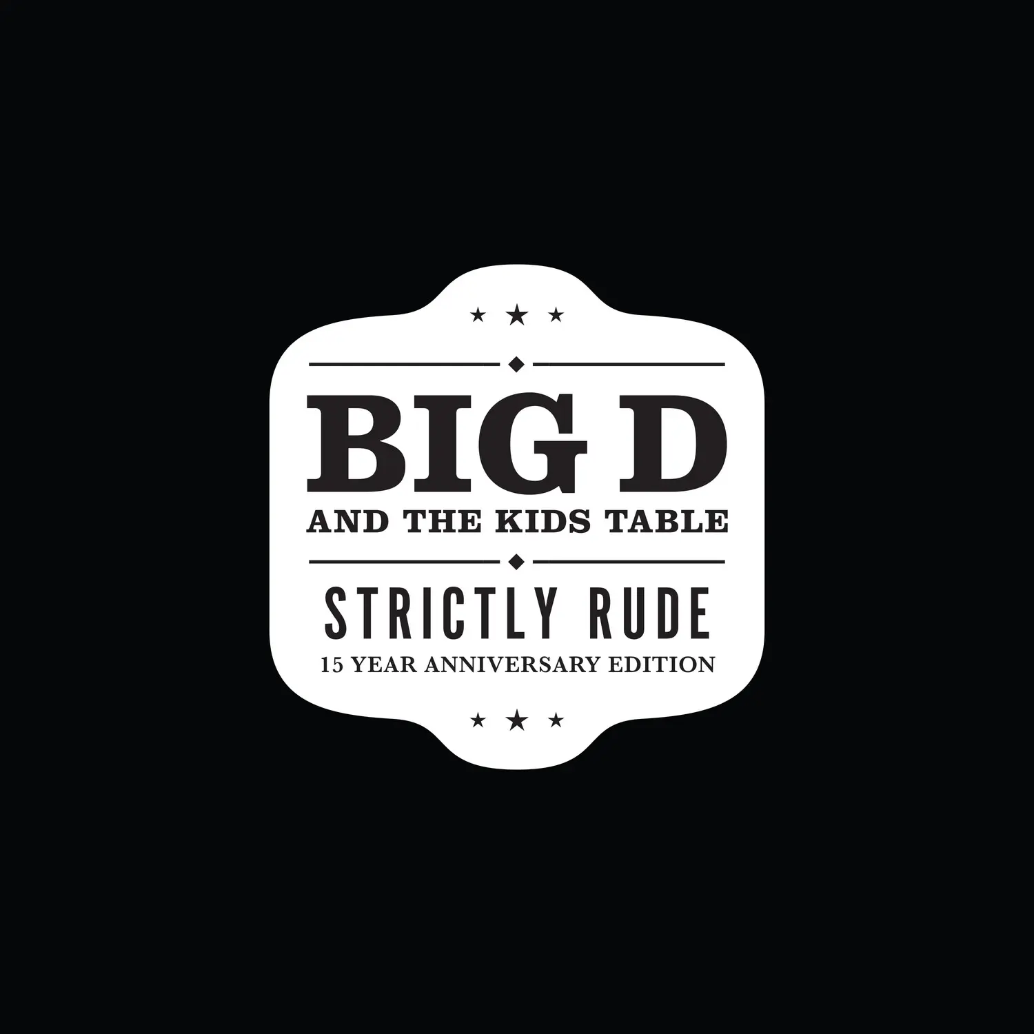 Brain Failure / Big D And The Kids Table - Strictly Rude  [VINYL RECORD - LP] Black, Colored Vinyl, Gatefold LP Jacket, Ltd Ed, With Booklet, White, Anniversary Ed, Slipsleeve Packaging