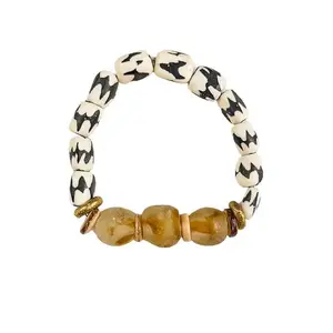 Camel Batik Stretch Bracelet