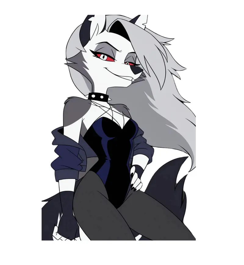 Loona Helluva Boss Waifu Weatherproof Anime Sticker -waifu sticker, r64 sticker,Anime naked sticker Decal Laptop