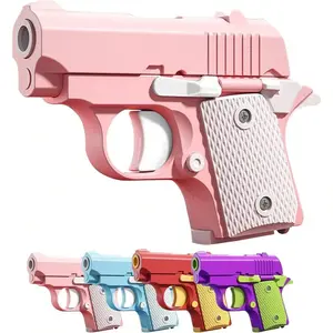 Fidget Gun Toys For Adults, 3D Printed Mini 1911 Small Pistol Toys,A Stress-Relieving Toy Suitable For Relieving ADHD And Anxiety, The Best Gift For Friends