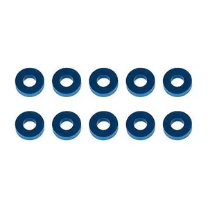 Team Associated 7.8x3.5x2.0mm Aluminum Hub Spacer Washers – Blue (10) – Part 31389