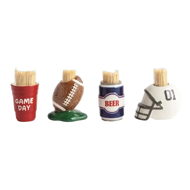 Mud Pie Tailgate Toothpick Holders