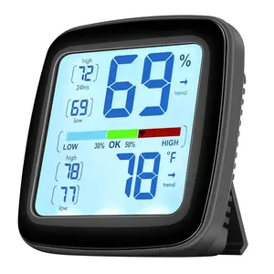 SC42 Professional Digital Hygrometer Indoor Thermometer Room Humidity Gauge Pro Accuracy Calibration