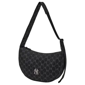 MLB New York Yankees Adjustable Diamond Monogram Crossbody Bag for Men and Women