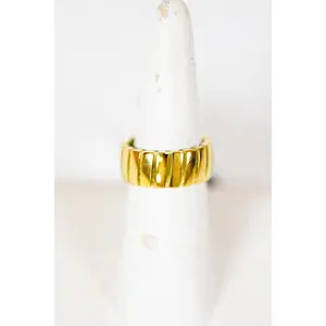 HD Gold Chunky Ring