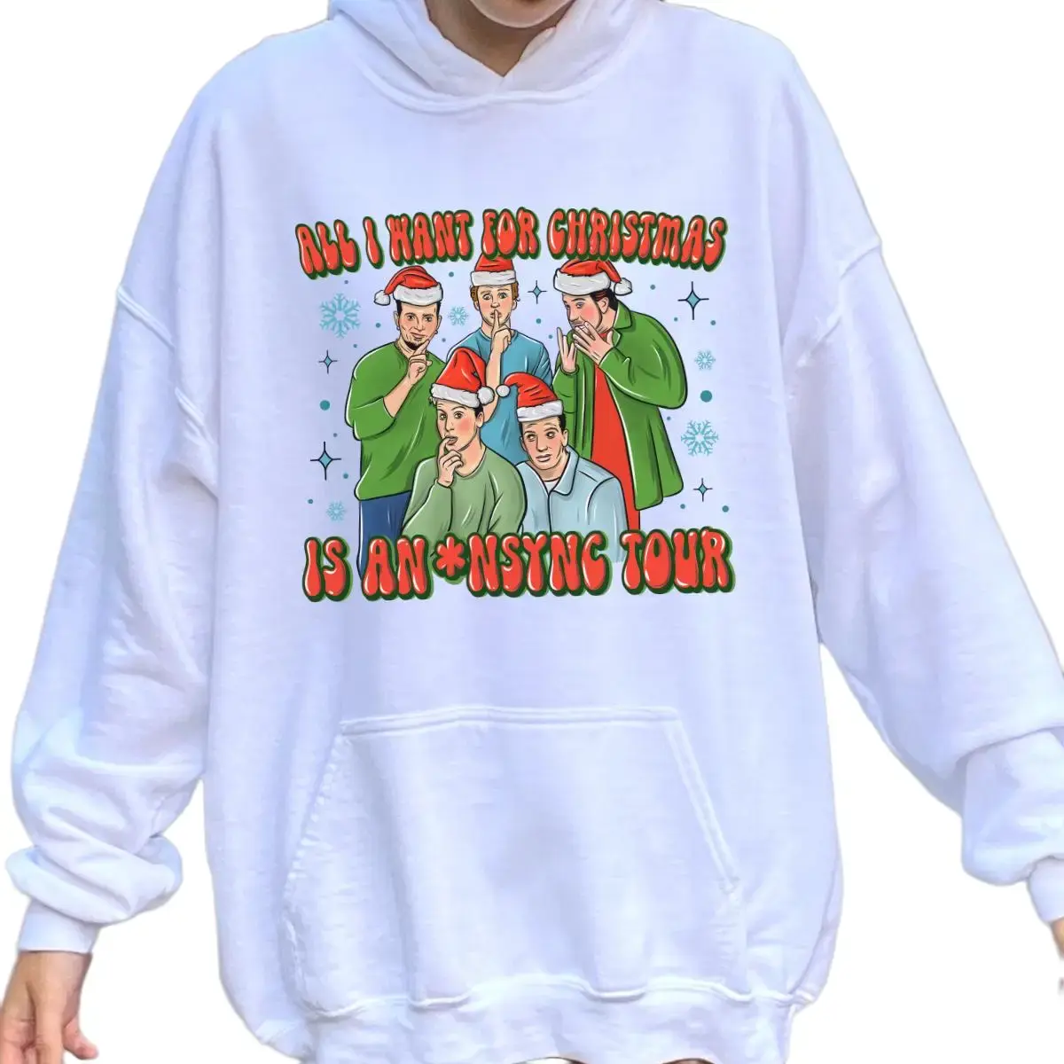 All I Want for Christmas is an Nsync Tour Sweatshirt