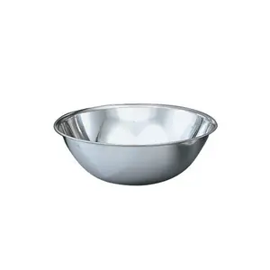 212 MAIN 8 Qt Heavy Duty Stainless Steel Mixing Bowl - Easy Grip, Rolled Edges, Temperature Retention, Curved Interior, Polished Finish Tableware for DIY Pottery & Ceramics, Seasoning