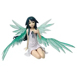 12cm The Song of Saya: Saya L size Anime Girl Figure Saya No Uta Saya Anime Figure Collection Series Model Cartoon Character Gif
