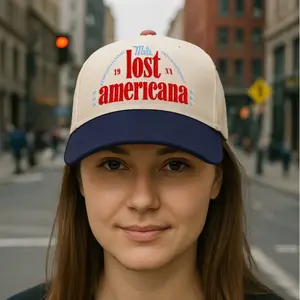 Lostt America Machine G Embroidered Hat Caps, Hats for Fan, Embroidered Cap