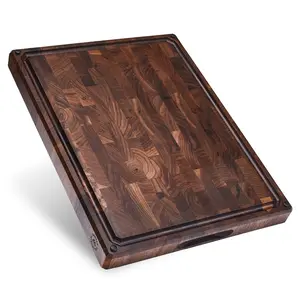 Alfred Cutting Board - Wooden Kitchen Surface with Natural Finish, Ideal for Chopping, Cheese, Oil, and Pork
